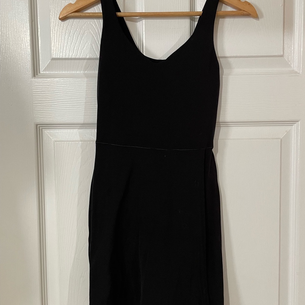 aerie Black Active Tennis Mini Dress
